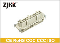 Conectores industriales rectangular impermeable HE-024 de ZJHK 24 Pin Heavy Duty