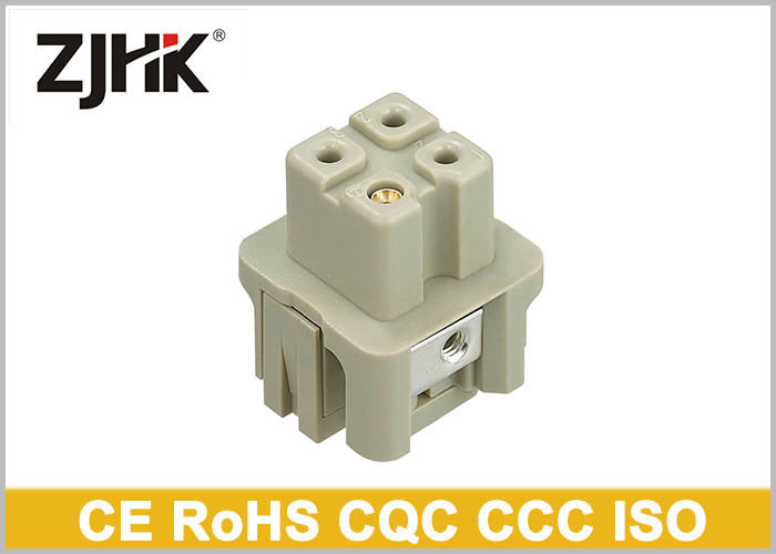 1 piezas conector de han; Hembra; han un; PIN:5; 4+PE; tamaño 3A; Tornillo Terminal Conector
