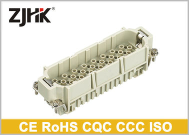 Conector de 64 pines de trabajo pesado, conectores rectangulares industriales impermeables