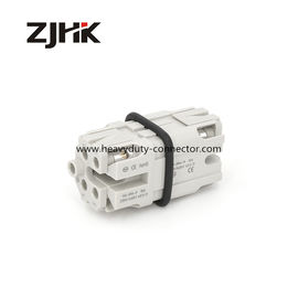 Conectores de 4 pines de trabajo pesado de tornillo Conectores masculinos y femeninos Conector cuadrado 10A