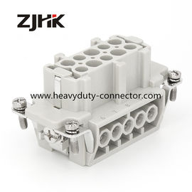 Conector de carga pesada para vehículos militares de 500 V 16A 10 pines terminal femenino 09330102701