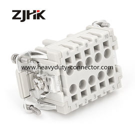 16A 10P FS Conector de carga pesada de sujeción de jaula de terminación reemplazar Weidmuller HDC serie HE