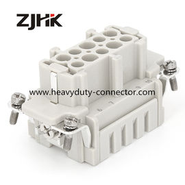 16A 10P FS Conector de carga pesada de sujeción de jaula de terminación reemplazar Weidmuller HDC serie HE