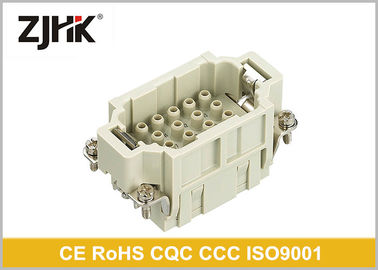 HEE 18pin de trabajo pesado conector rectangular terminal de compresión de policarbonato Sabic